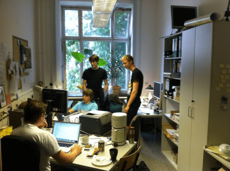 In the Monkey Works office, watching founder Stefan Hennig explain his master plan from his doctoral thesis